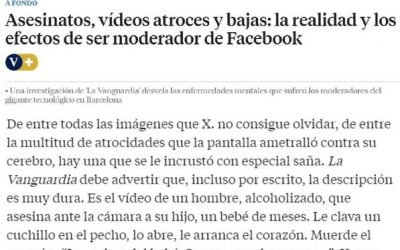Moderadores de FB en Bcn enferman