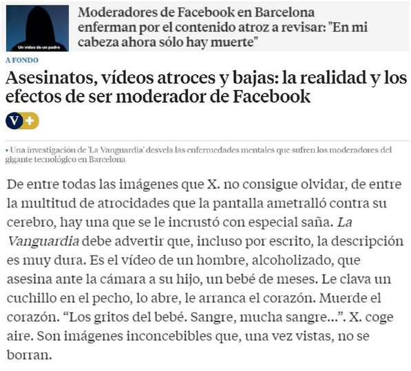 moderadores en fb enferman